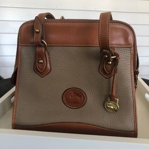 Vintage Dooney & Bourke leather shoulder bag
